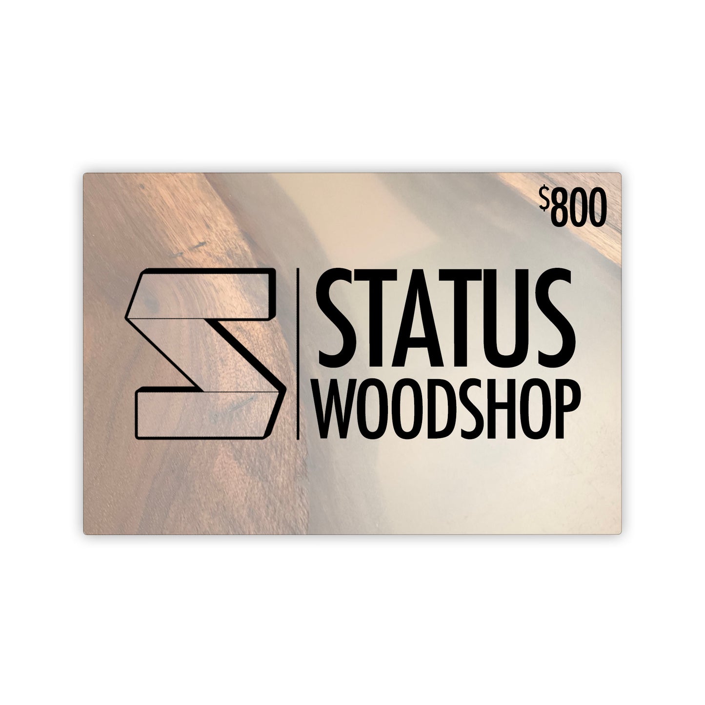 STATUS WOODSHOP GIFT CARD