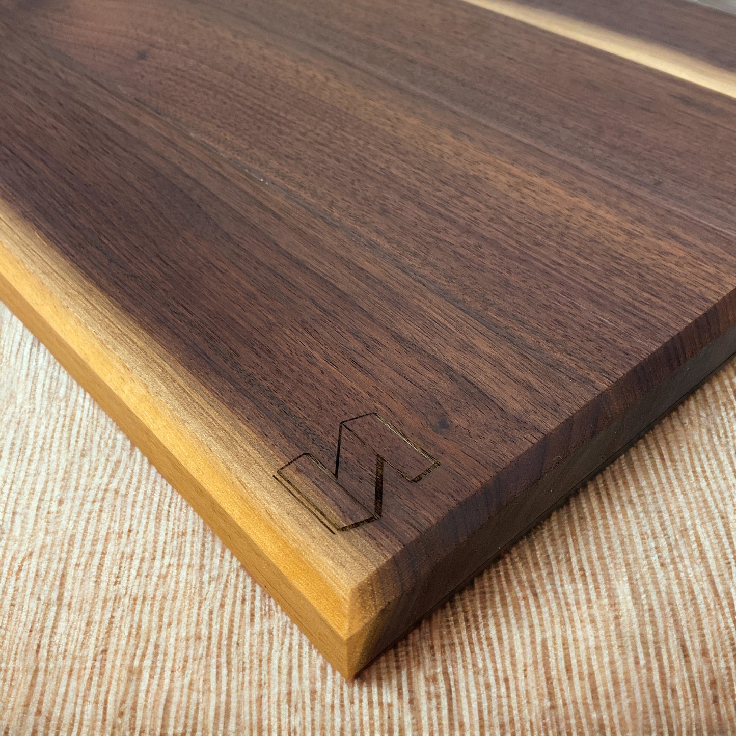 WALNUT & OPAL CUTTING BOARD