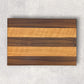 OAK & WALNUT STRIPED CUTTING BOARD