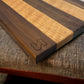 OAK & WALNUT STRIPED CUTTING BOARD