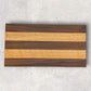 OAK & WALNUT STRIPED CUTTING BOARD